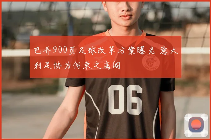 巴乔900页足球改革方案曝光 意大利足协为何束之高阁